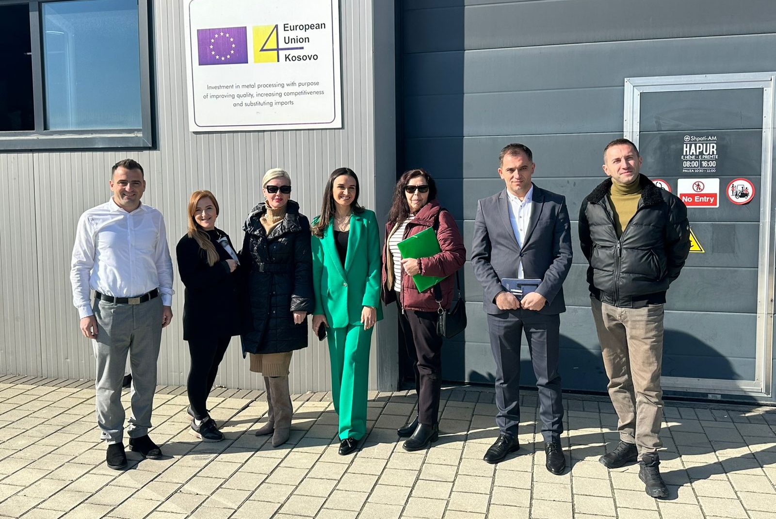 The Kosovo Investment and Enterprise Support Agency (KIESA) conducted a monitoring visit to the company SHPATI-AM SH.P.K.